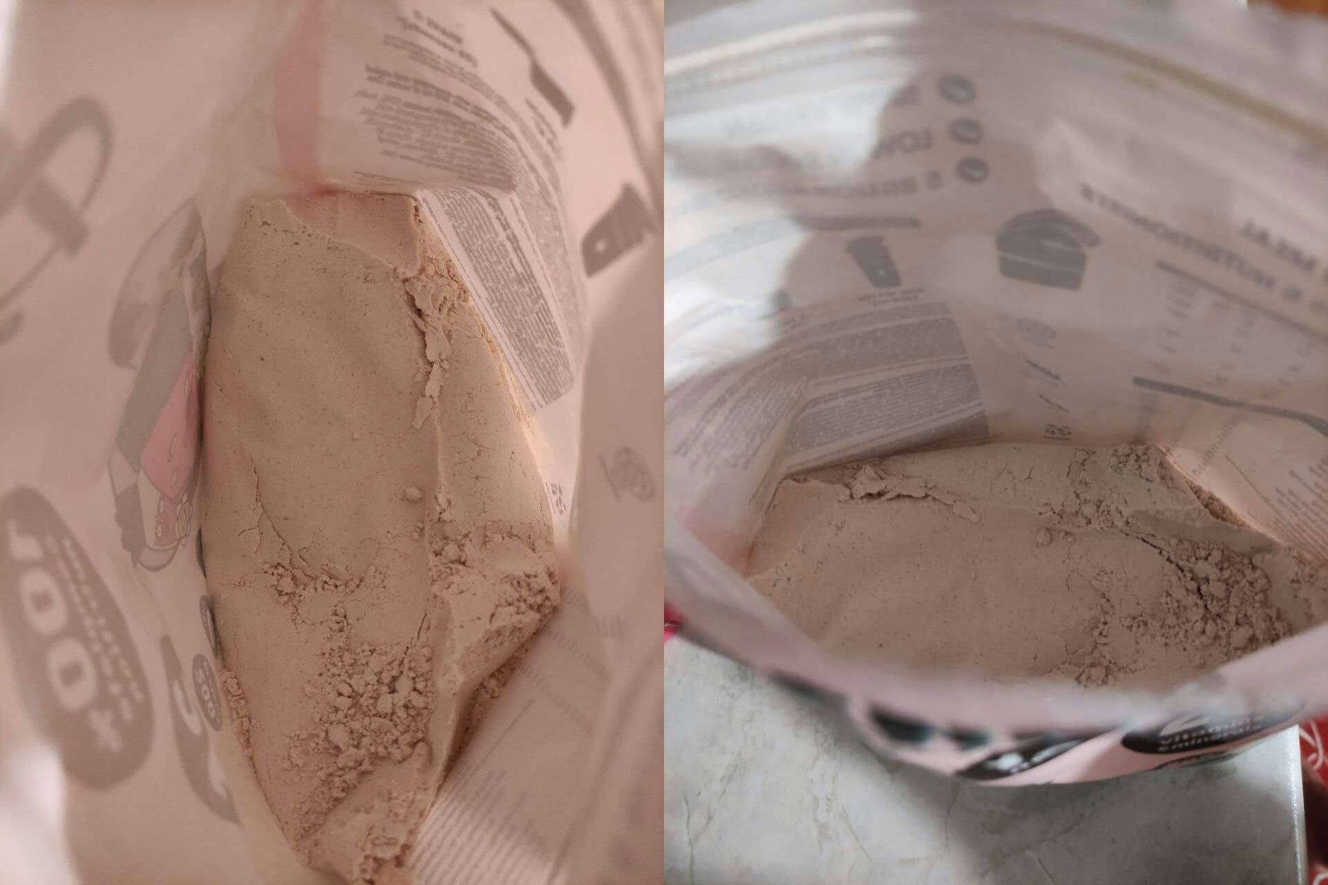 the powder inside the boxes of Plenny